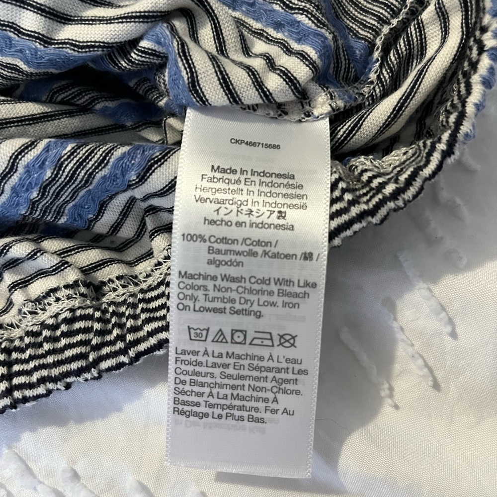 Madewell jacquard keyhole crop top size S - Picture 5 of 8